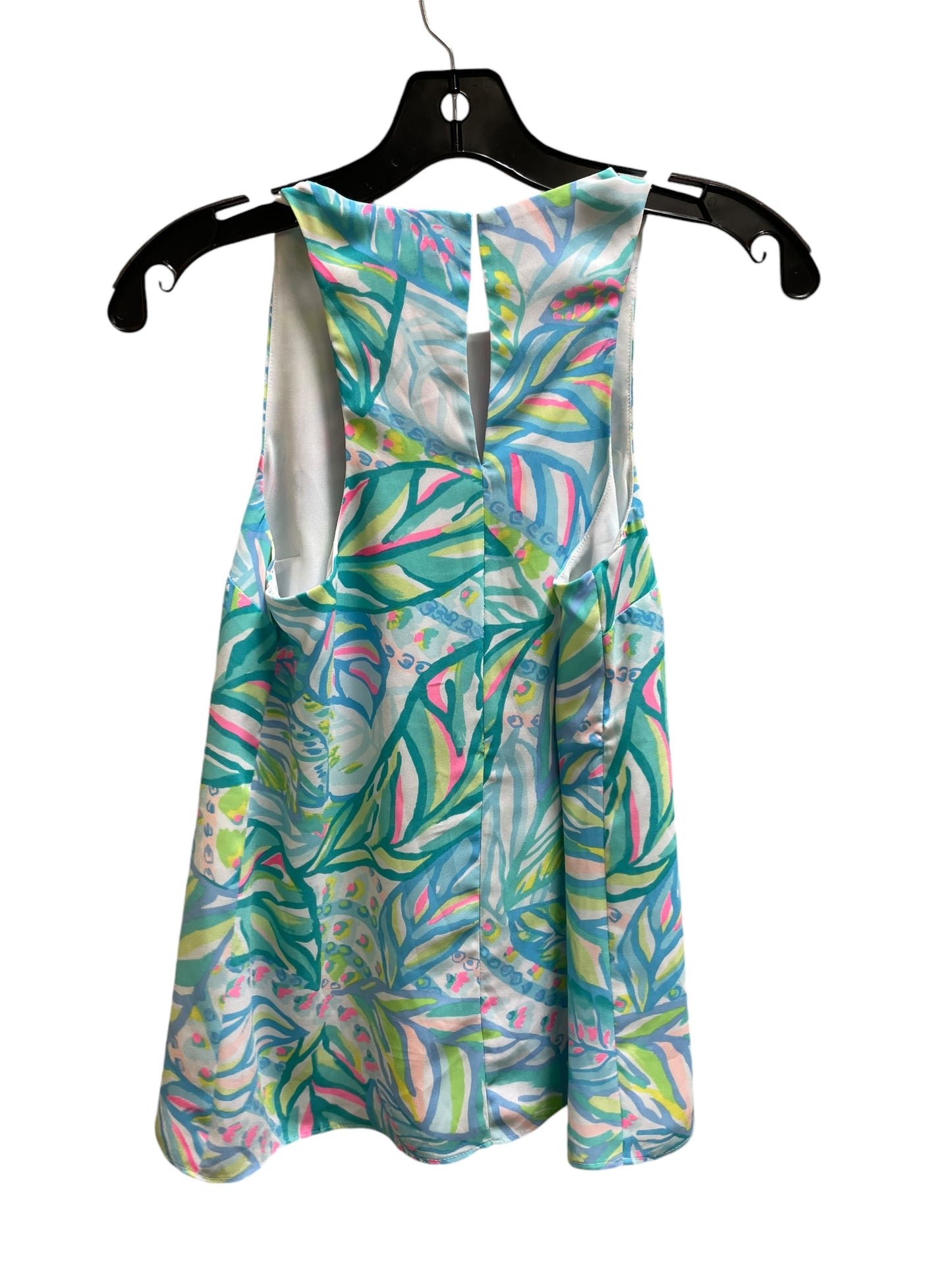 Top Sleeveless By Lilly Pulitzer In Blue, Size: Xxs