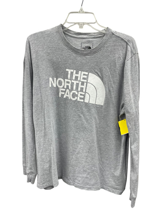 Top Long Sleeve By The North Face In Grey, Size: Xl