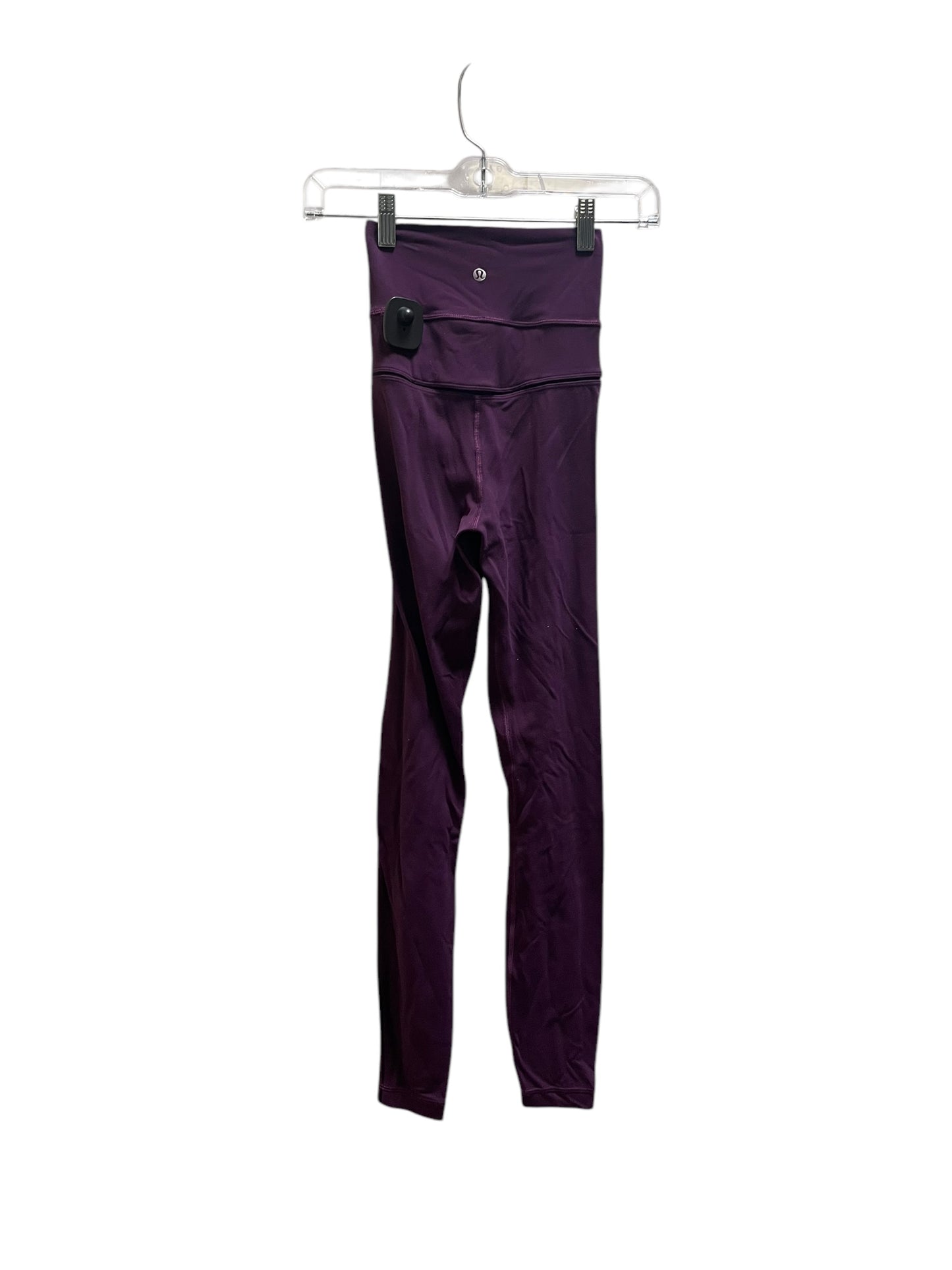 Athletic Leggings By Lululemon In Purple, Size: 2