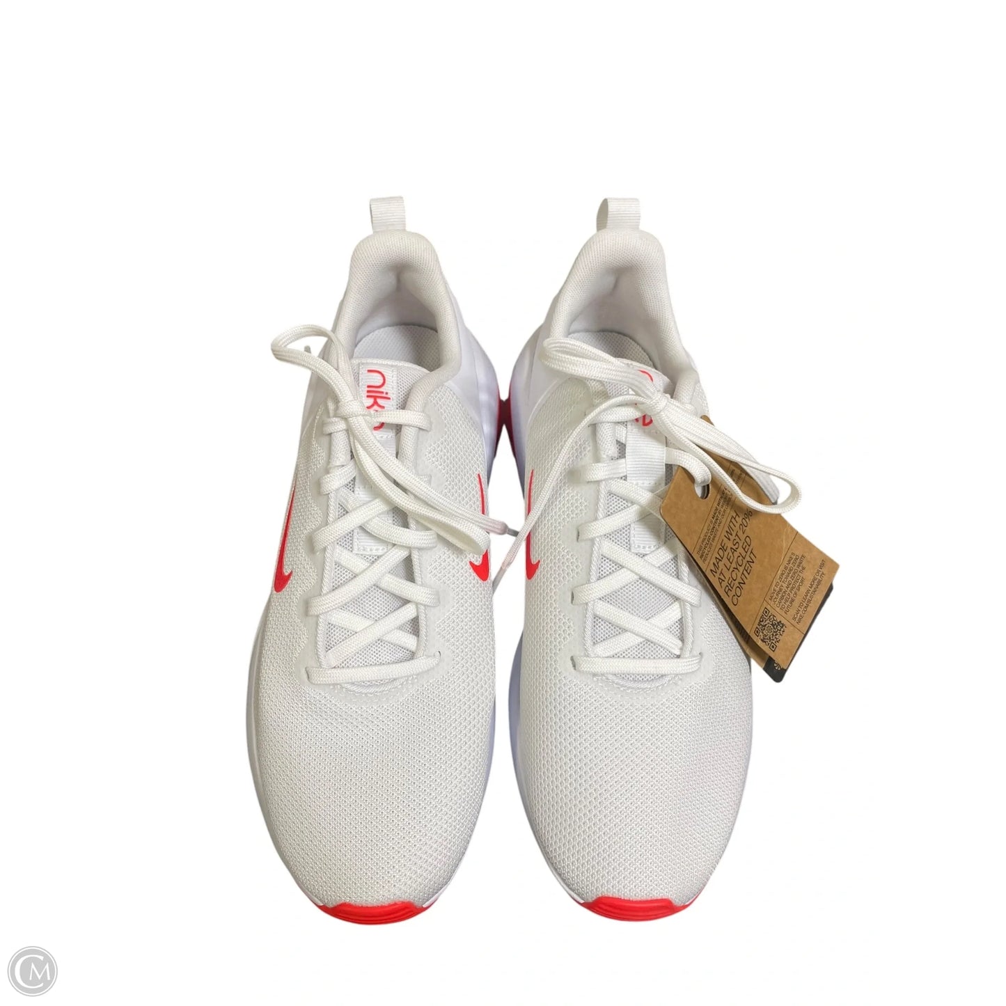 Shoes Athletic By Nike In White, Size: 9.5