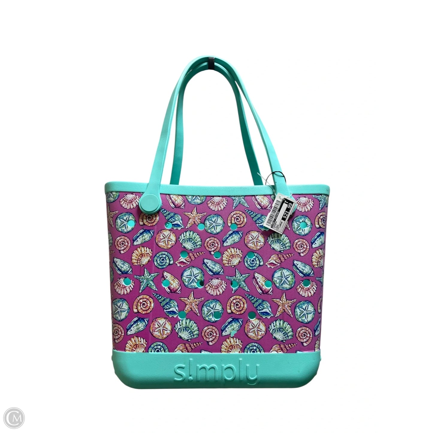 Handbag By Simply Southern, Size: Large
