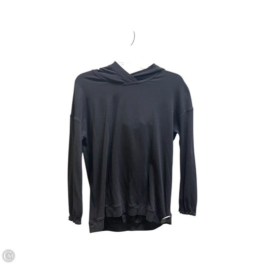 Athletic Sweatshirt Hoodie By Lululemon In Black, Size: S