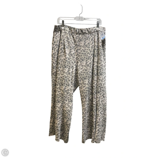 Pants Lounge By Aerie In Animal Print, Size: 16