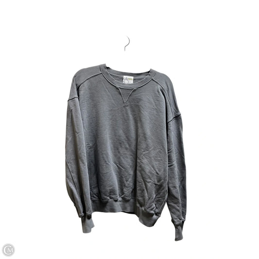 Sweatshirt Crewneck By Aerie In Grey, Size: S