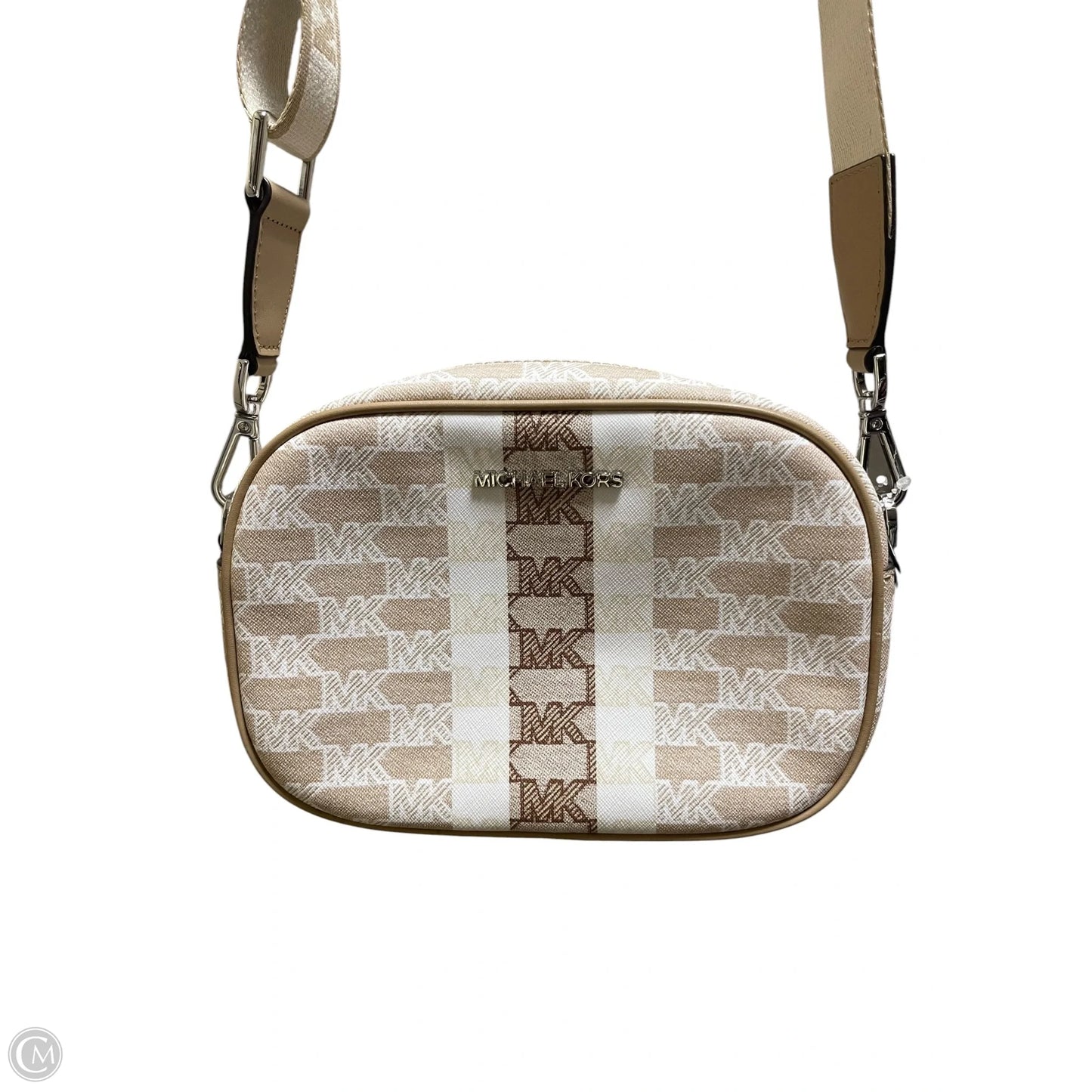 Crossbody Designer By Michael Kors, Size: Medium