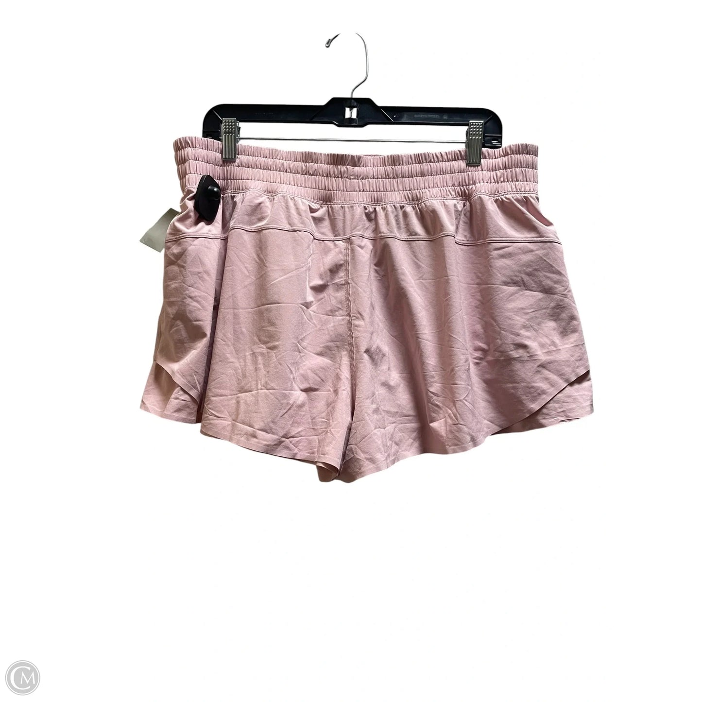 Athletic Shorts By Lululemon In Pink, Size: Xl