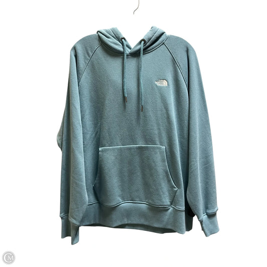 Sweatshirt Hoodie By The North Face In Blue, Size: L