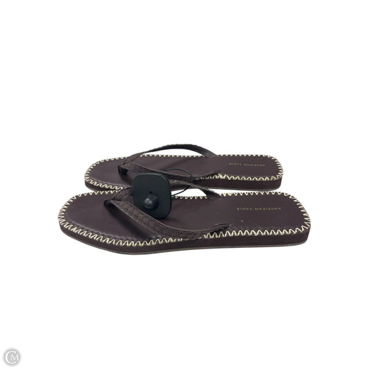 Sandals Flats By American Eagle In Brown, Size: 8