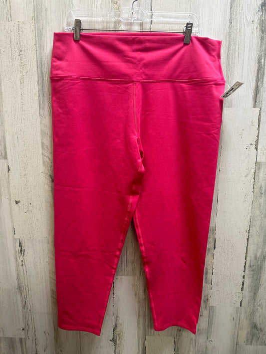 Pink Athletic Leggings Aerie, Size 1x