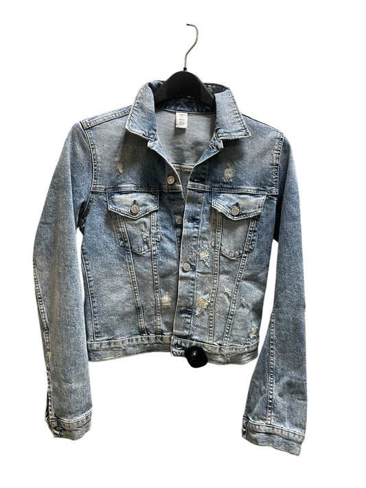 Jacket Denim By Clothes Mentor In Blue Denim, Size: S