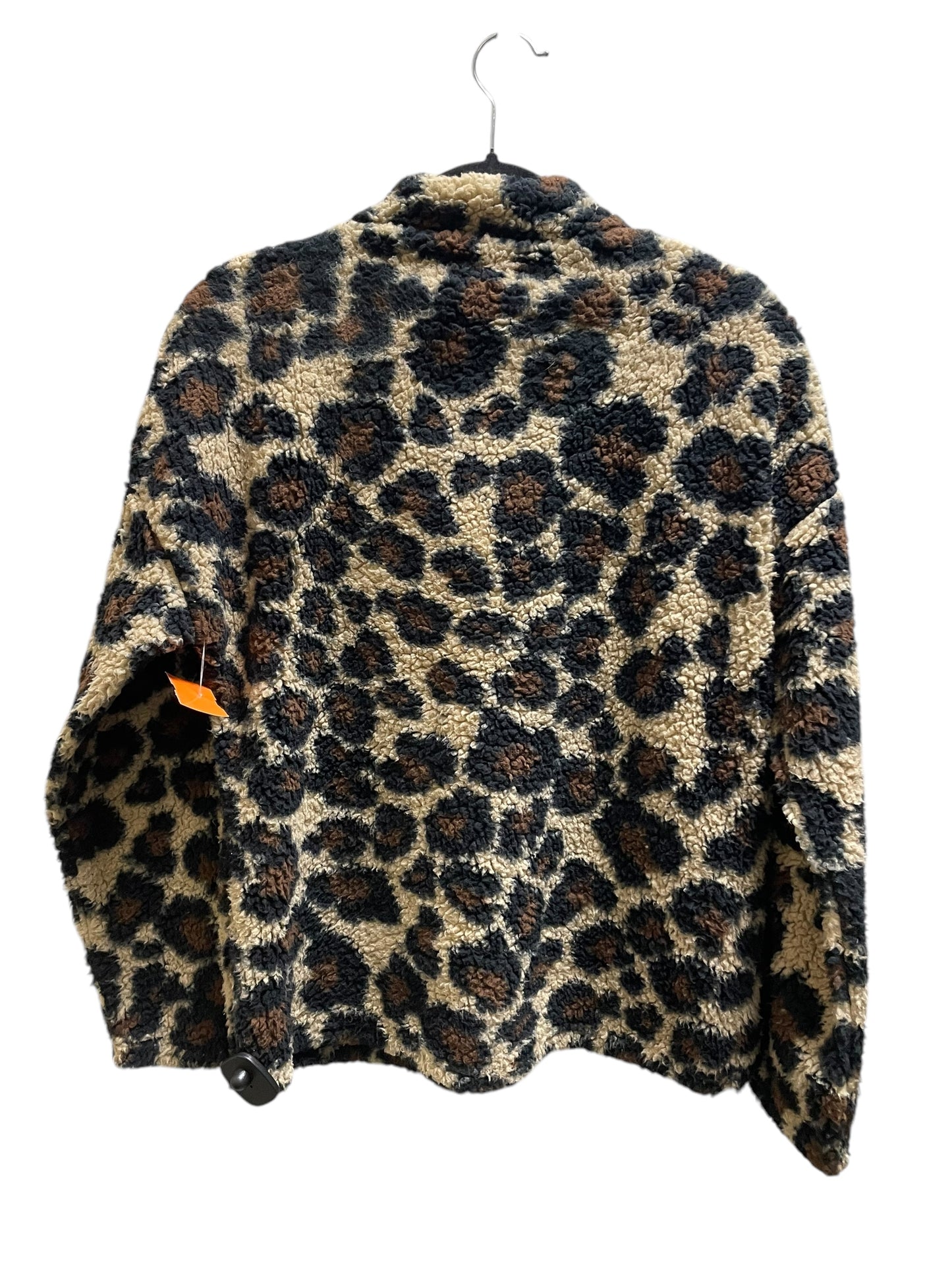 Sweater By Clothes Mentor In Animal Print, Size: L