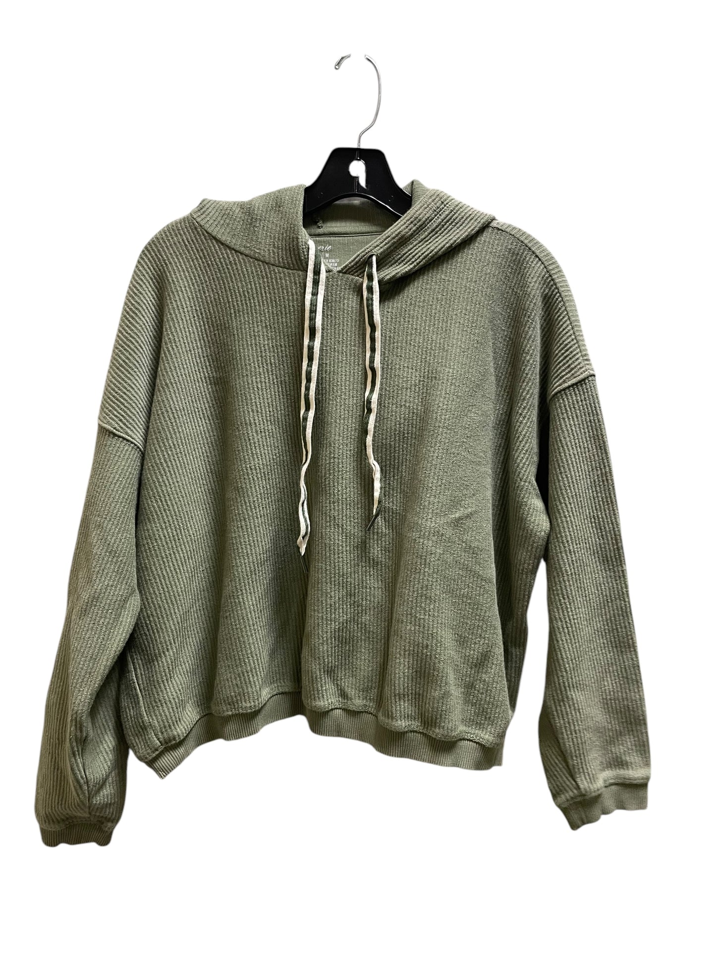 Sweatshirt Hoodie By Aerie In Green, Size: M