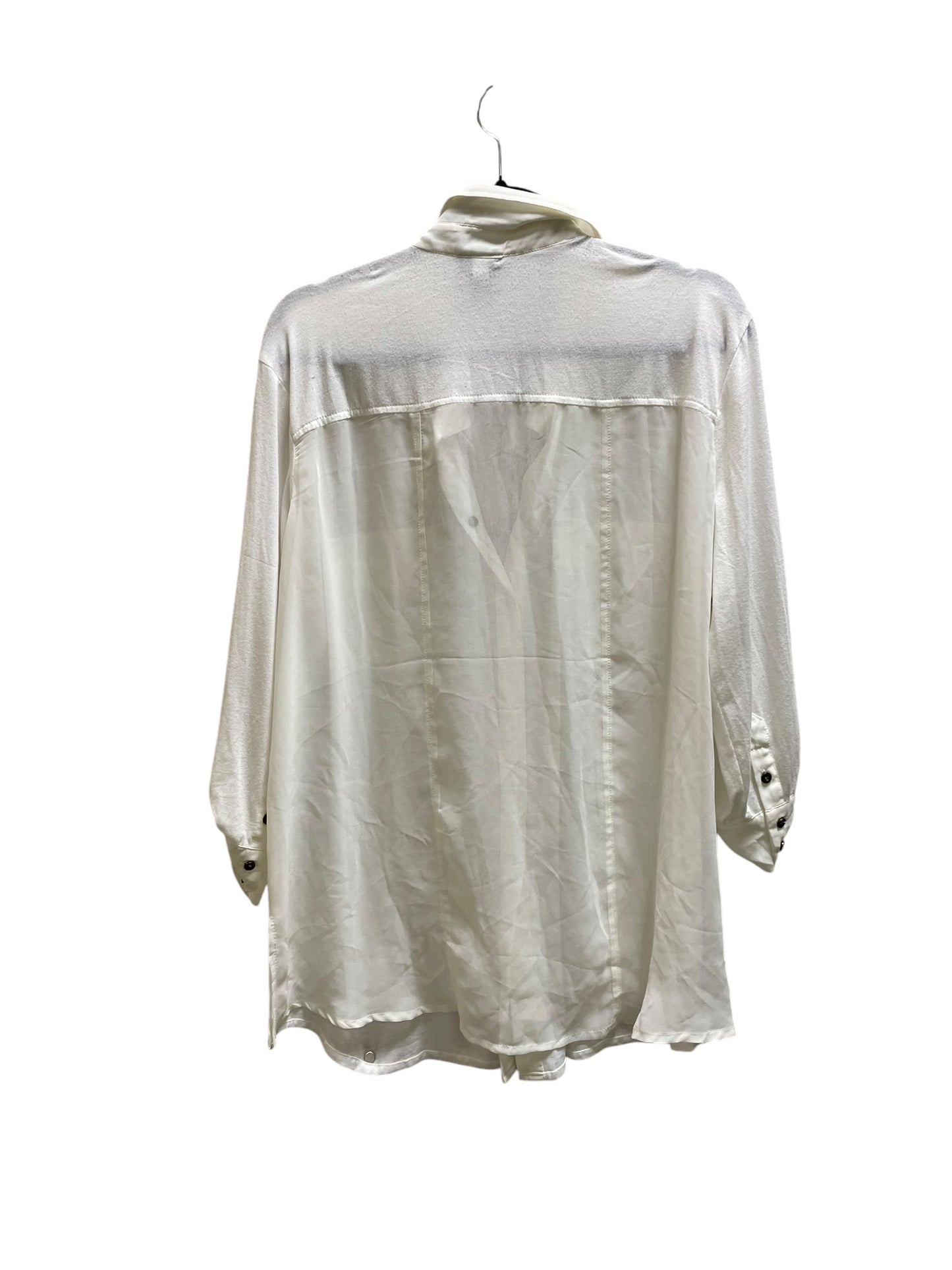 Top Long Sleeve By Torrid In White, Size: S