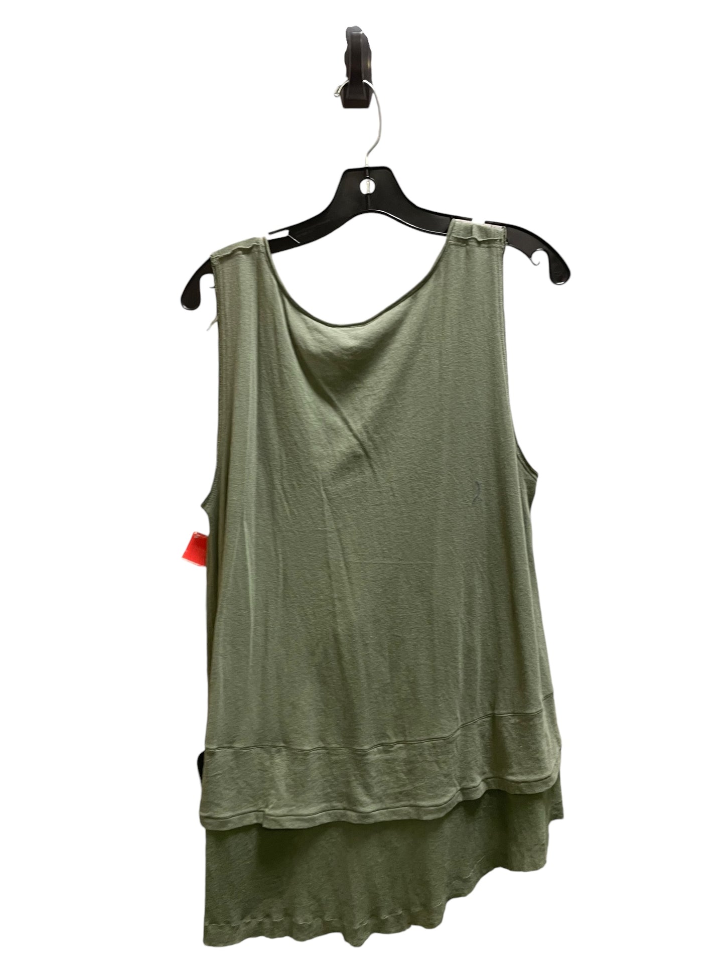 Top Sleeveless By Free People In Green, Size: Xs