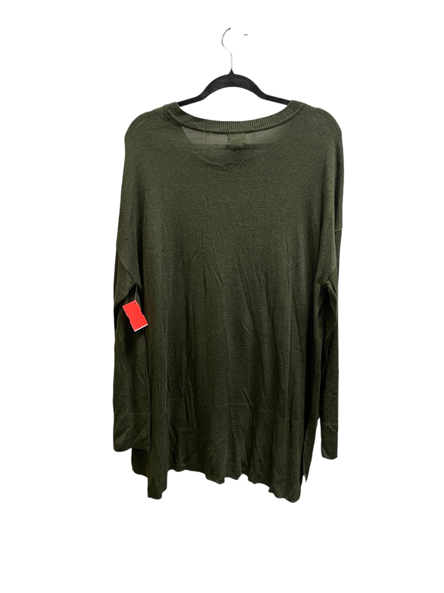 Top Long Sleeve By Clothes Mentor In Green, Size: Xl