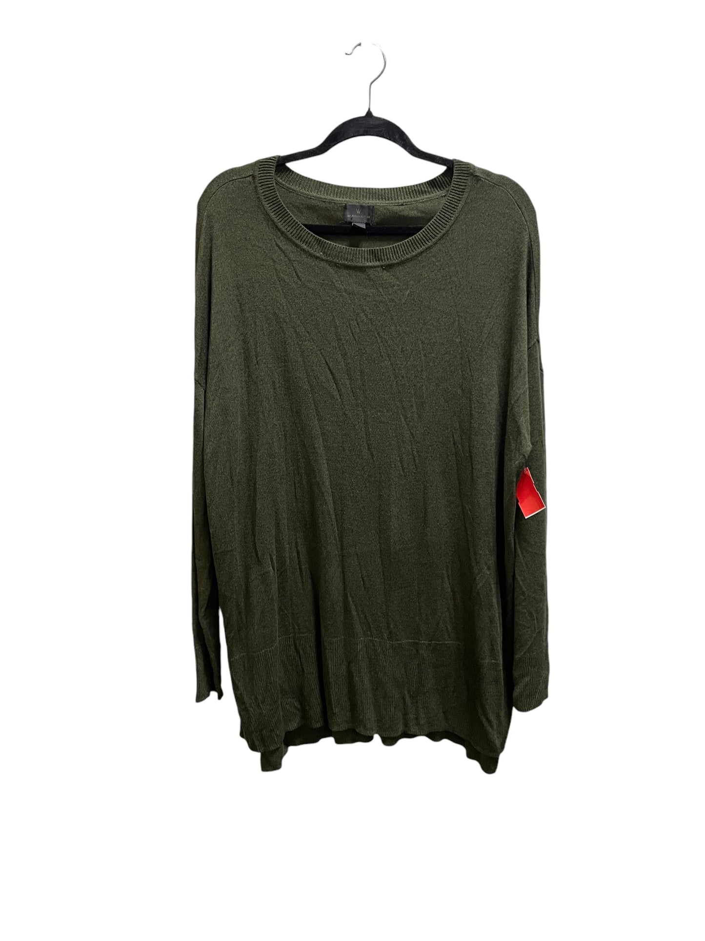 Top Long Sleeve By Clothes Mentor In Green, Size: Xl