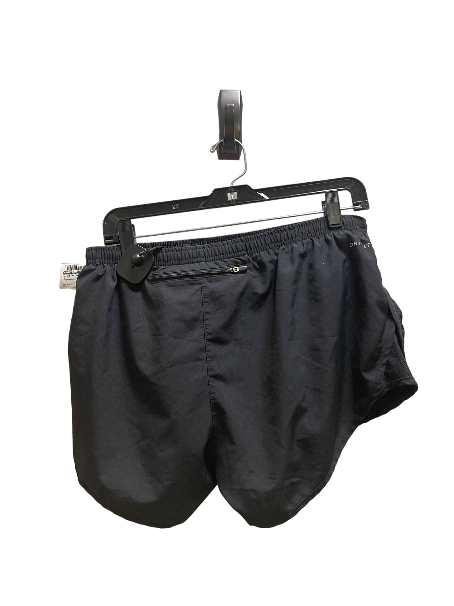 Athletic Shorts By Nike Apparel In Black, Size: L