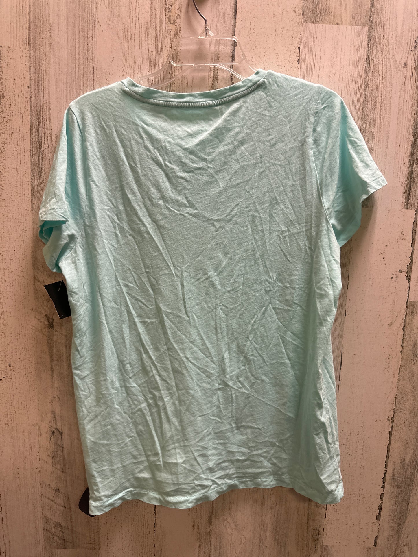 Blue Top Short Sleeve J. Crew, Size Xl