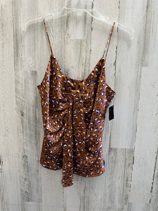 Brown Top Sleeveless Joa, Size M