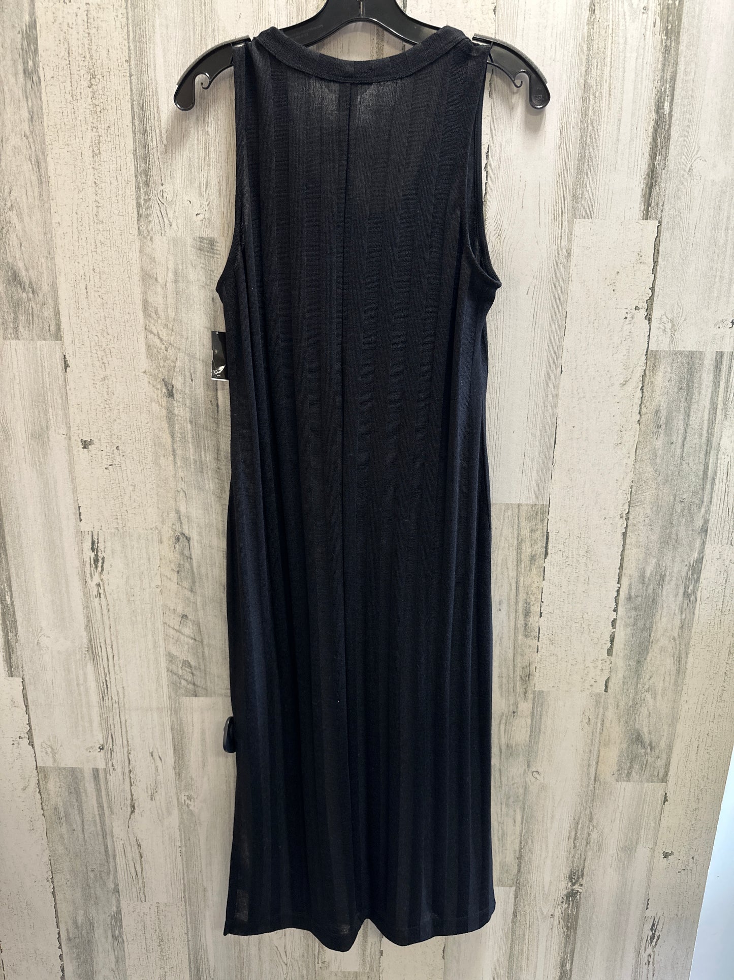 Black Dress Casual Maxi H&m, Size S