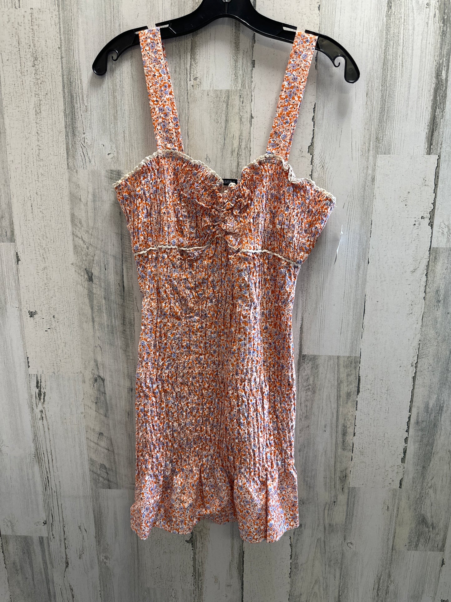 Multi-colored Dress Casual Short Zara, Size M