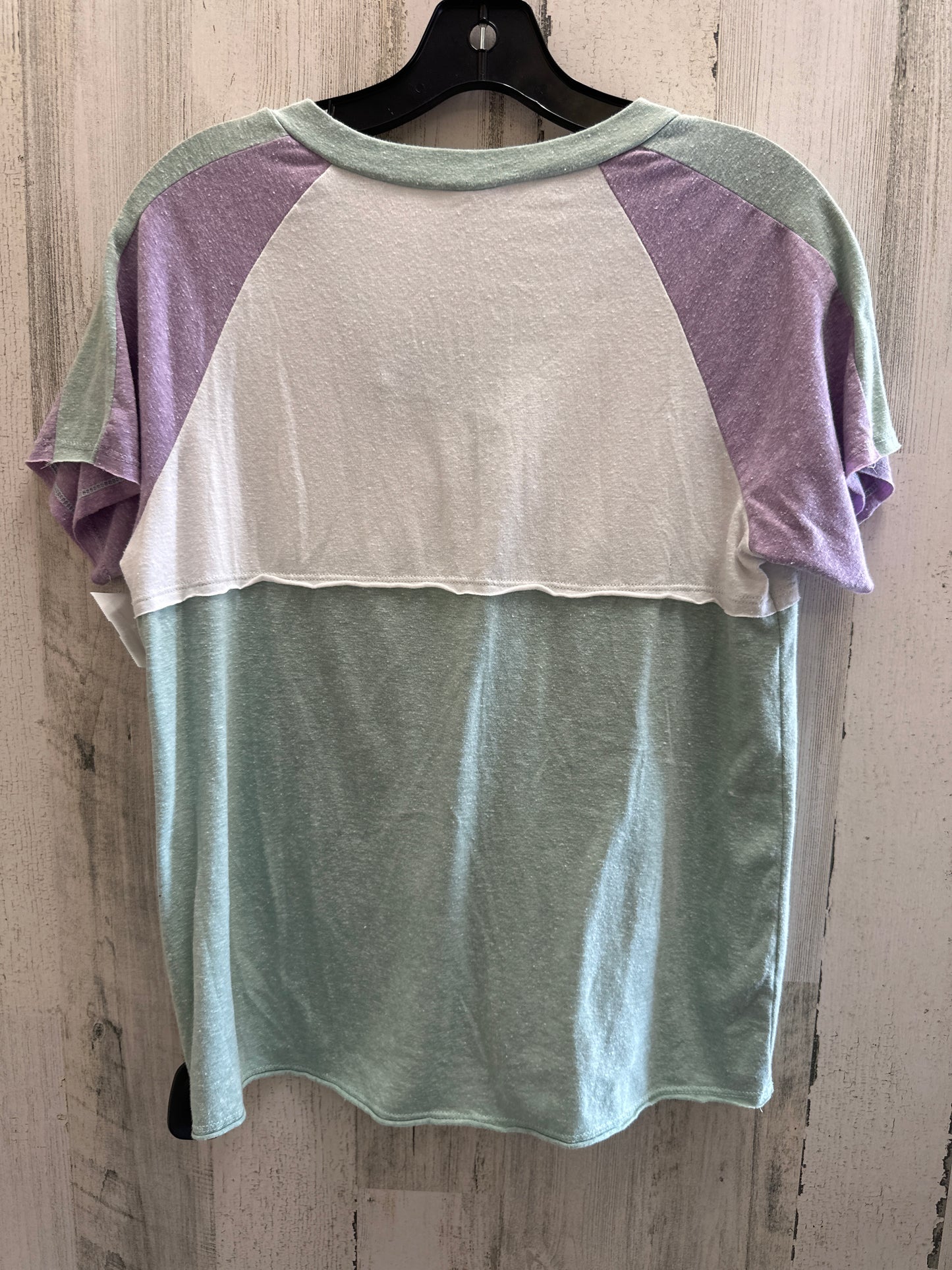 Green Top Short Sleeve Lovely Melody, Size S