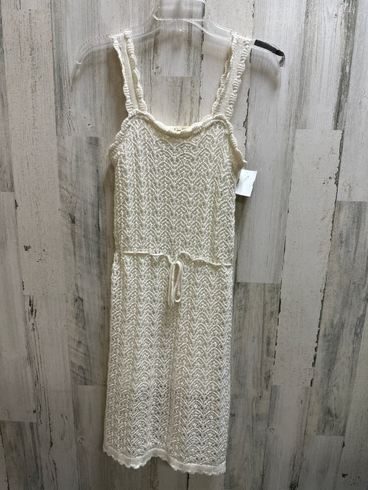 Cream Dress Casual Short Jessica Simpson, Size M