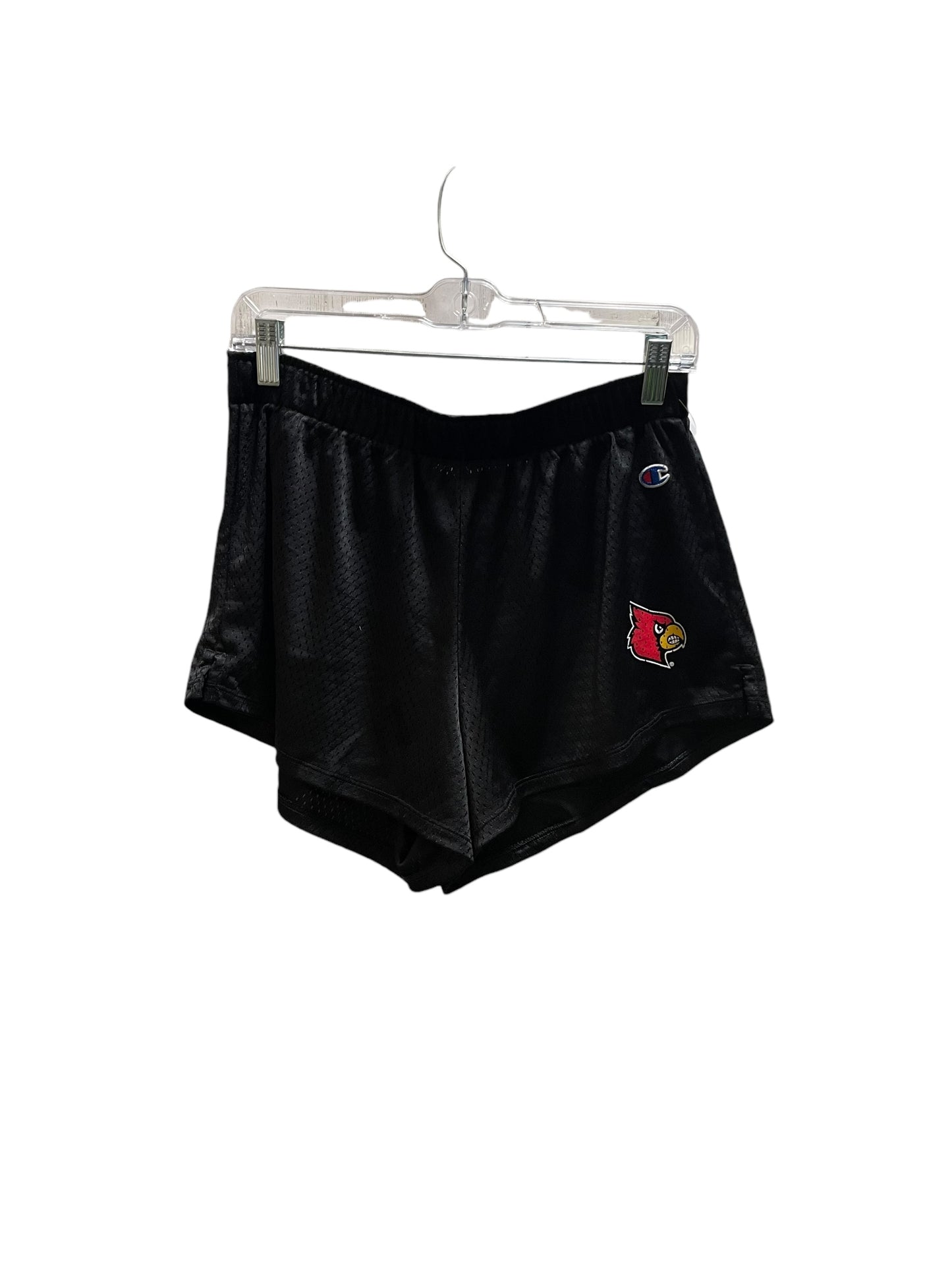 Athletic Shorts By Champion In Black, Size: L