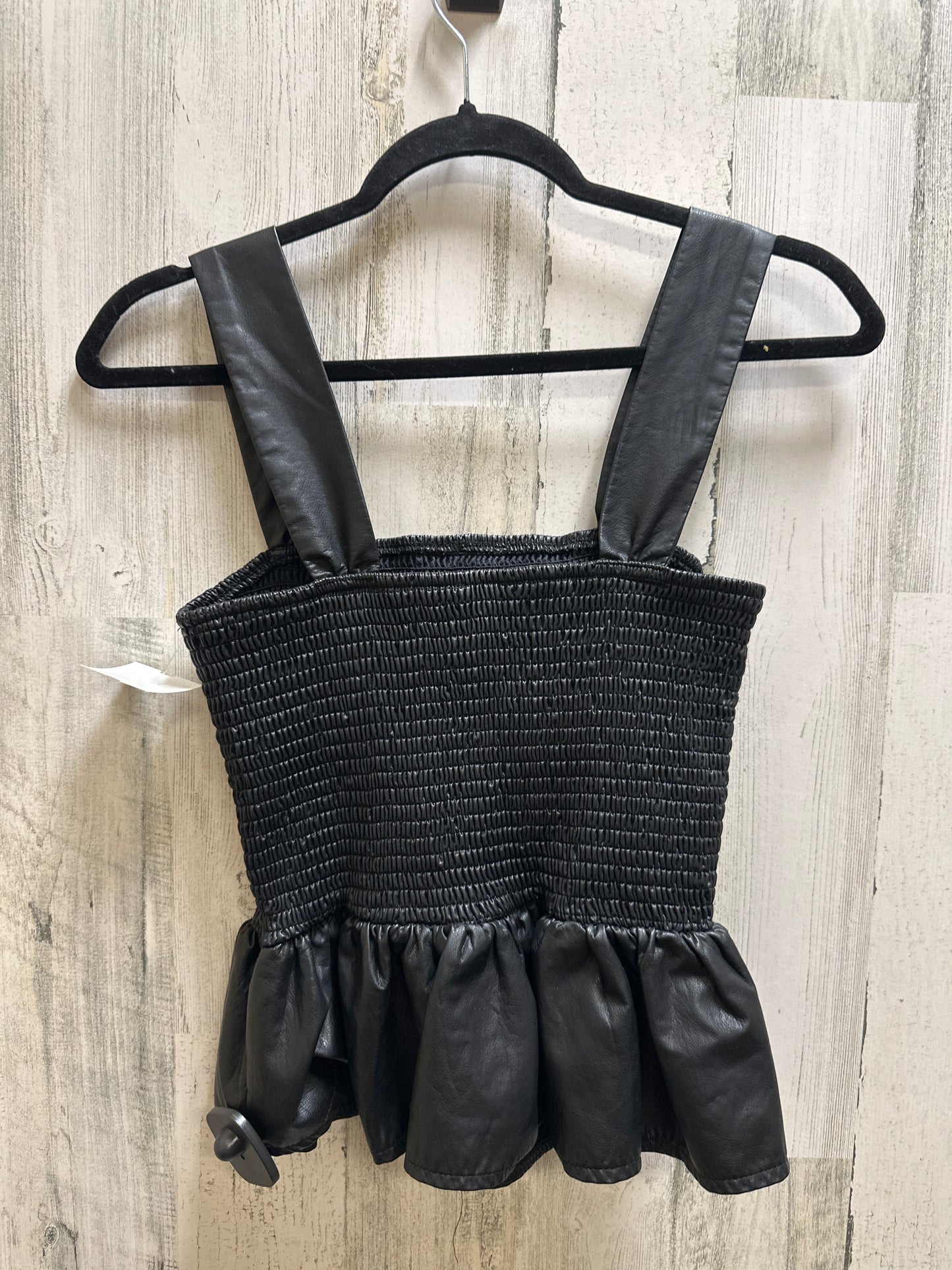 Black Top Sleeveless Tcec, Size M