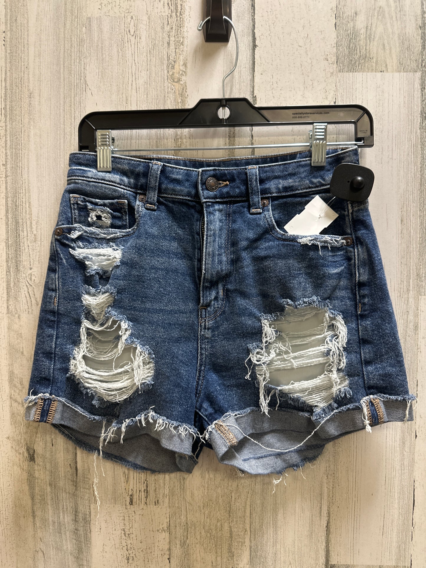 Blue Denim Shorts American Eagle, Size 4