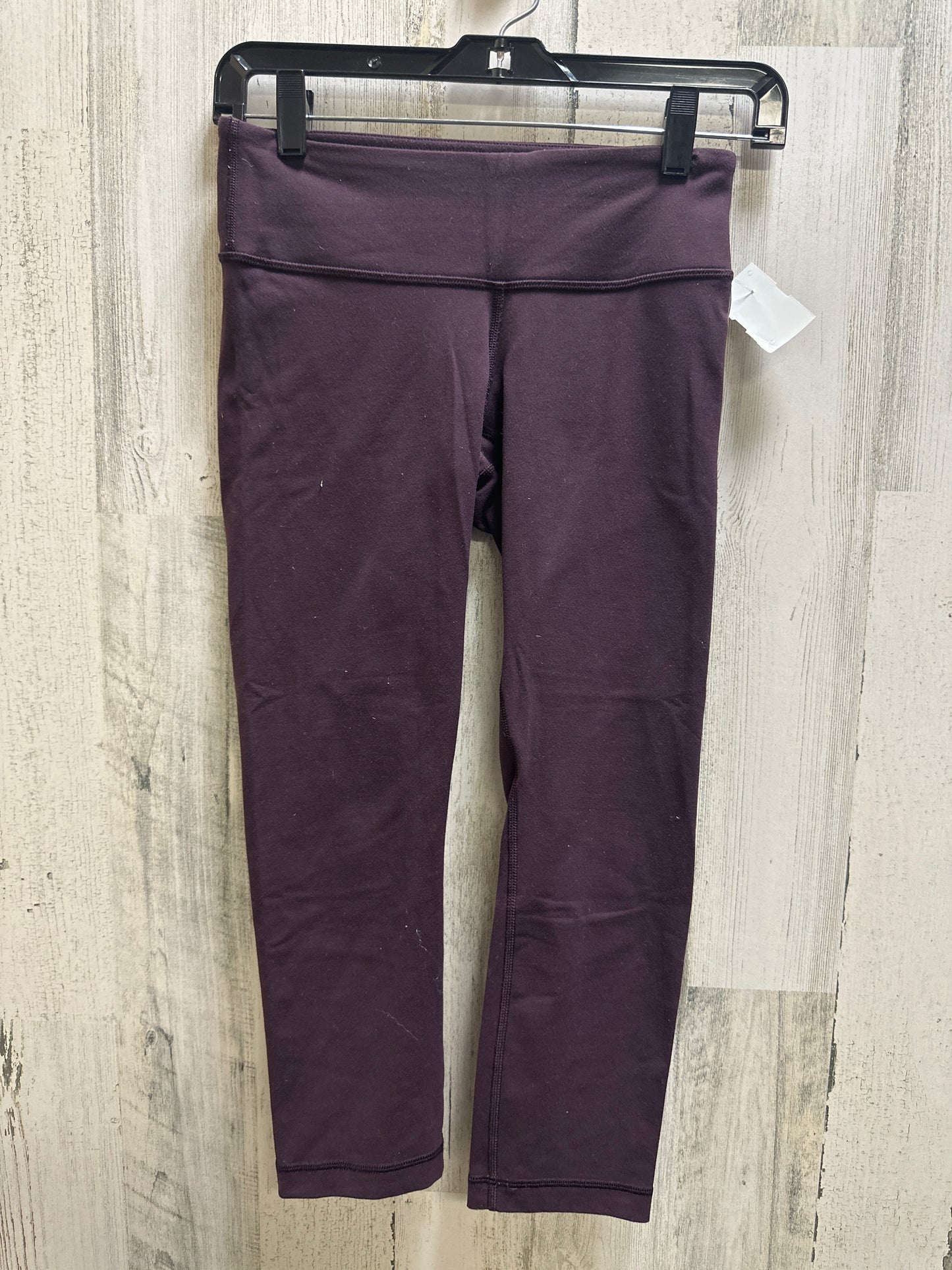 Purple Athletic Leggings Lululemon, Size 4