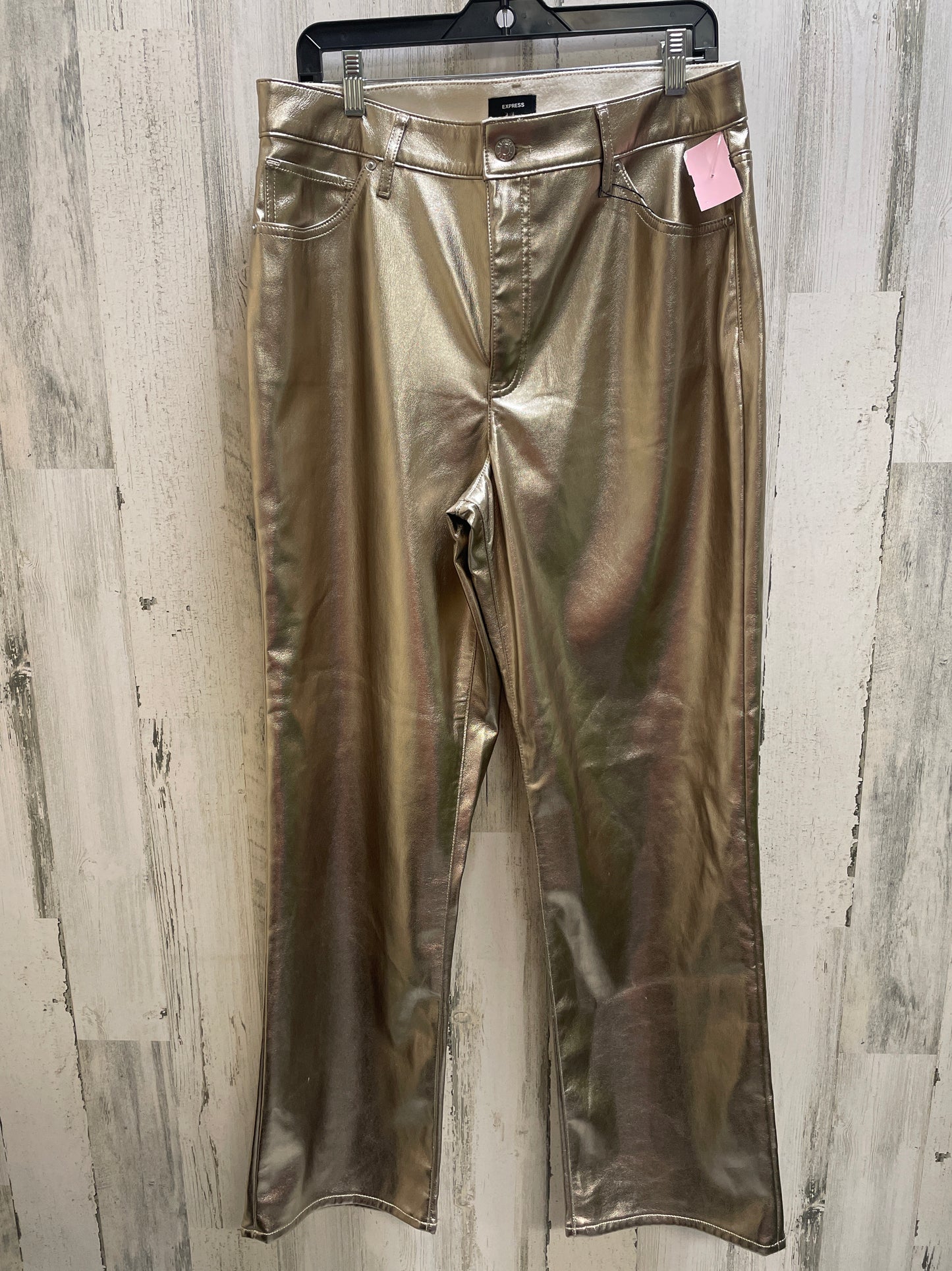 Pants Other By Express In Gold, Size: 14