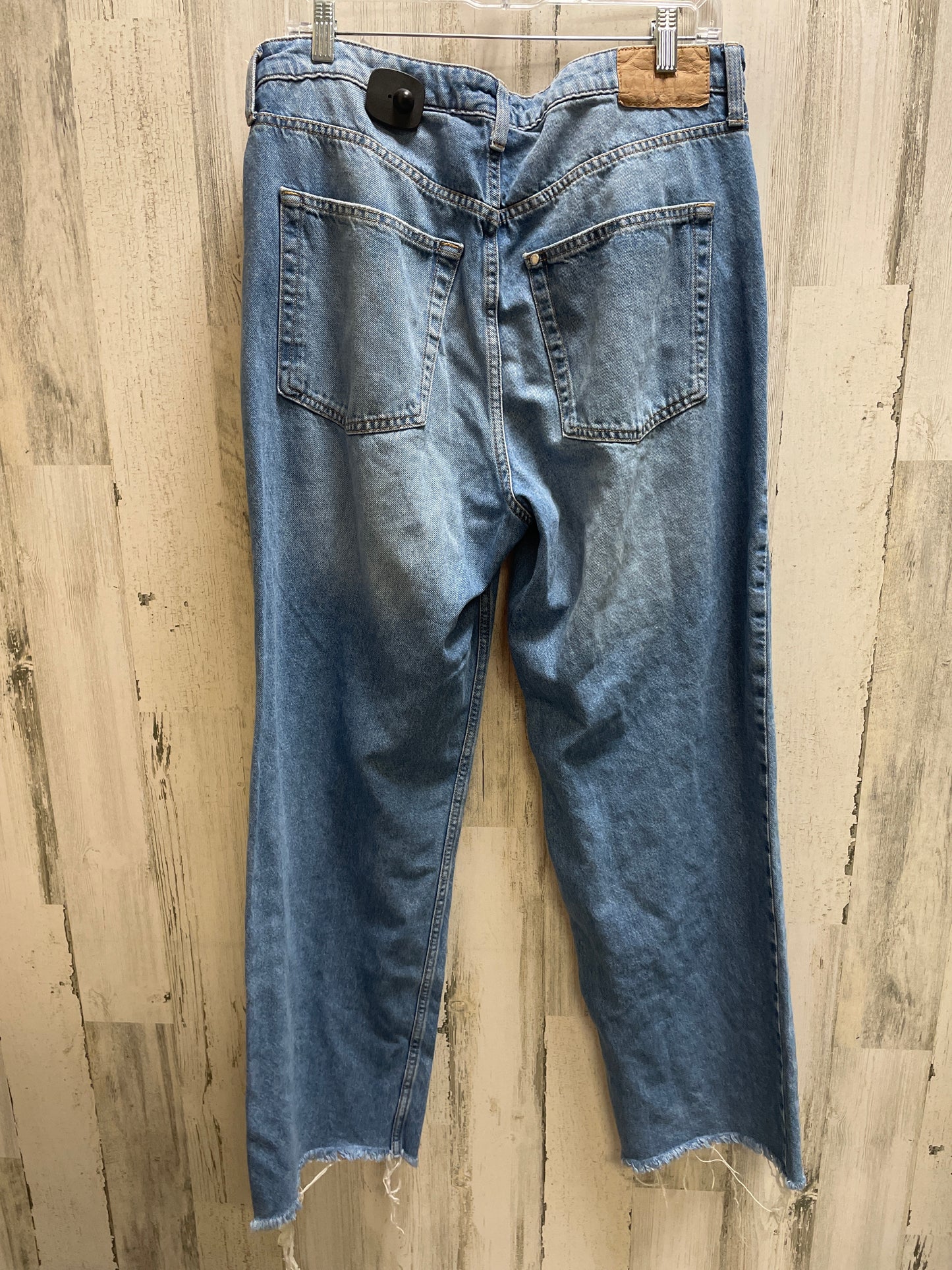 Jeans Boyfriend By Clothes Mentor In Blue Denim, Size: 14