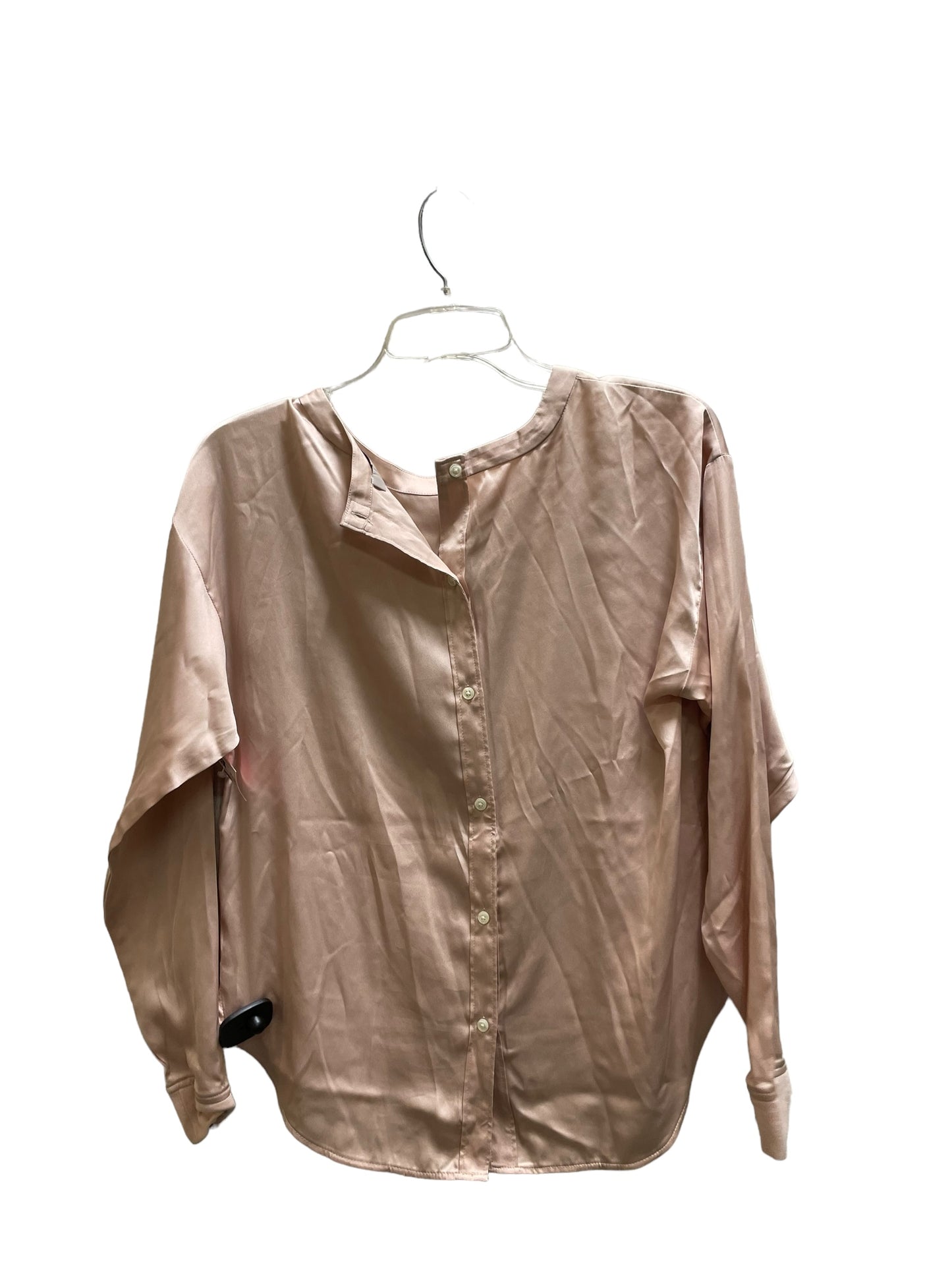 Top Long Sleeve By Loft In Pink, Size: Xs