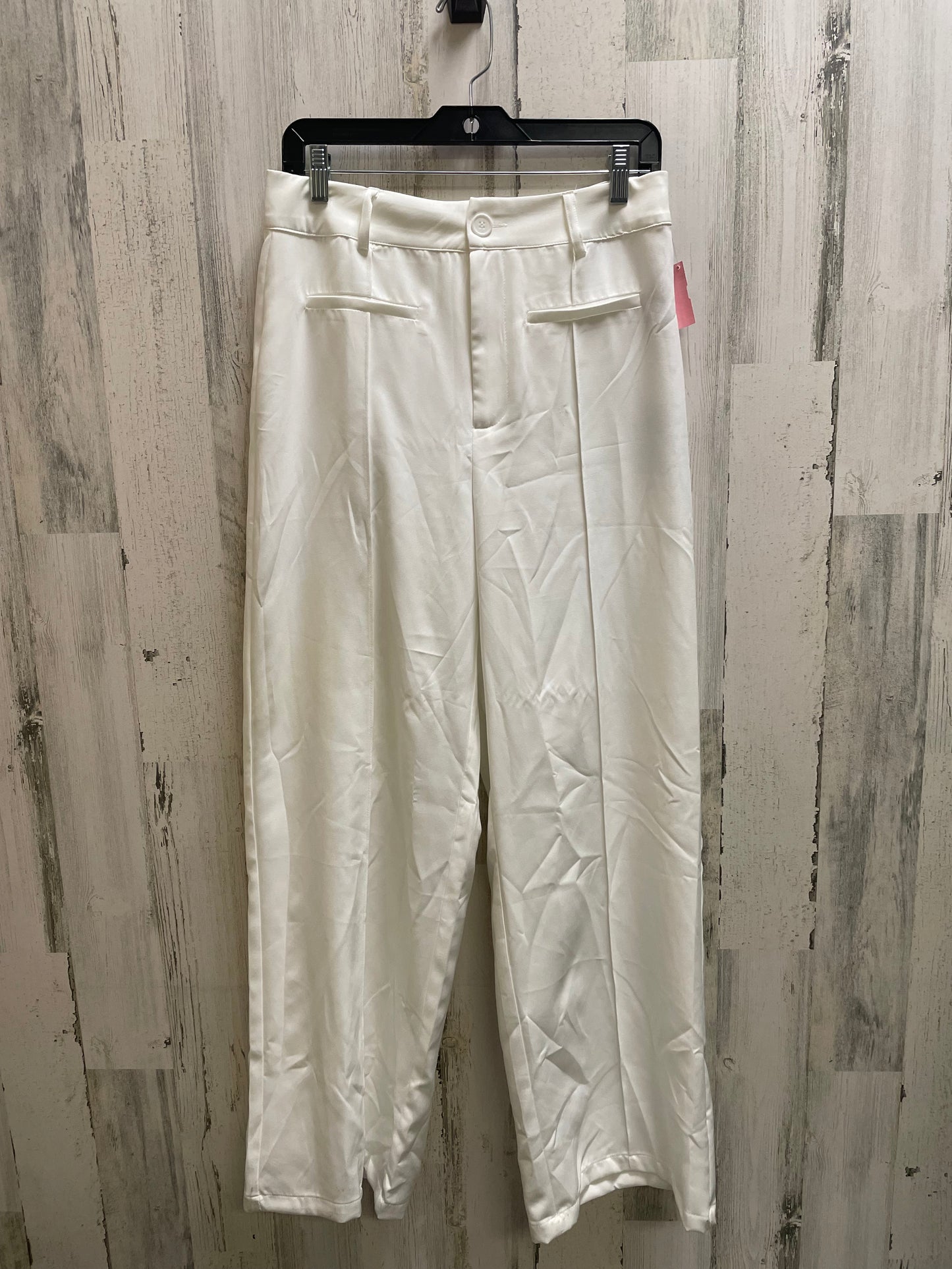 Pants Set 2pc By Clothes Mentor In White, Size: 12