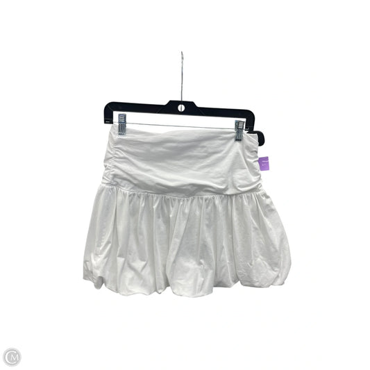 Skirt Mini & Short By Loft In White, Size: S