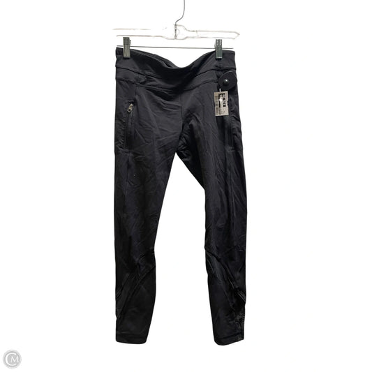 Athletic Capris By Lululemon In Black, Size: 4