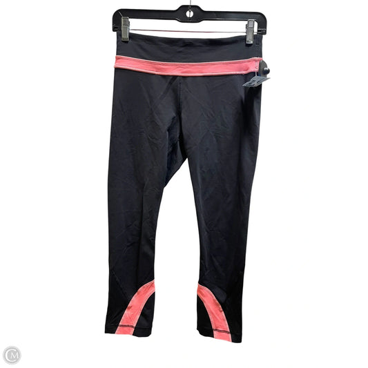 Athletic Capris By Lululemon In Black, Size: 4