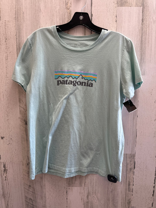 Green Top Short Sleeve Patagonia, Size S