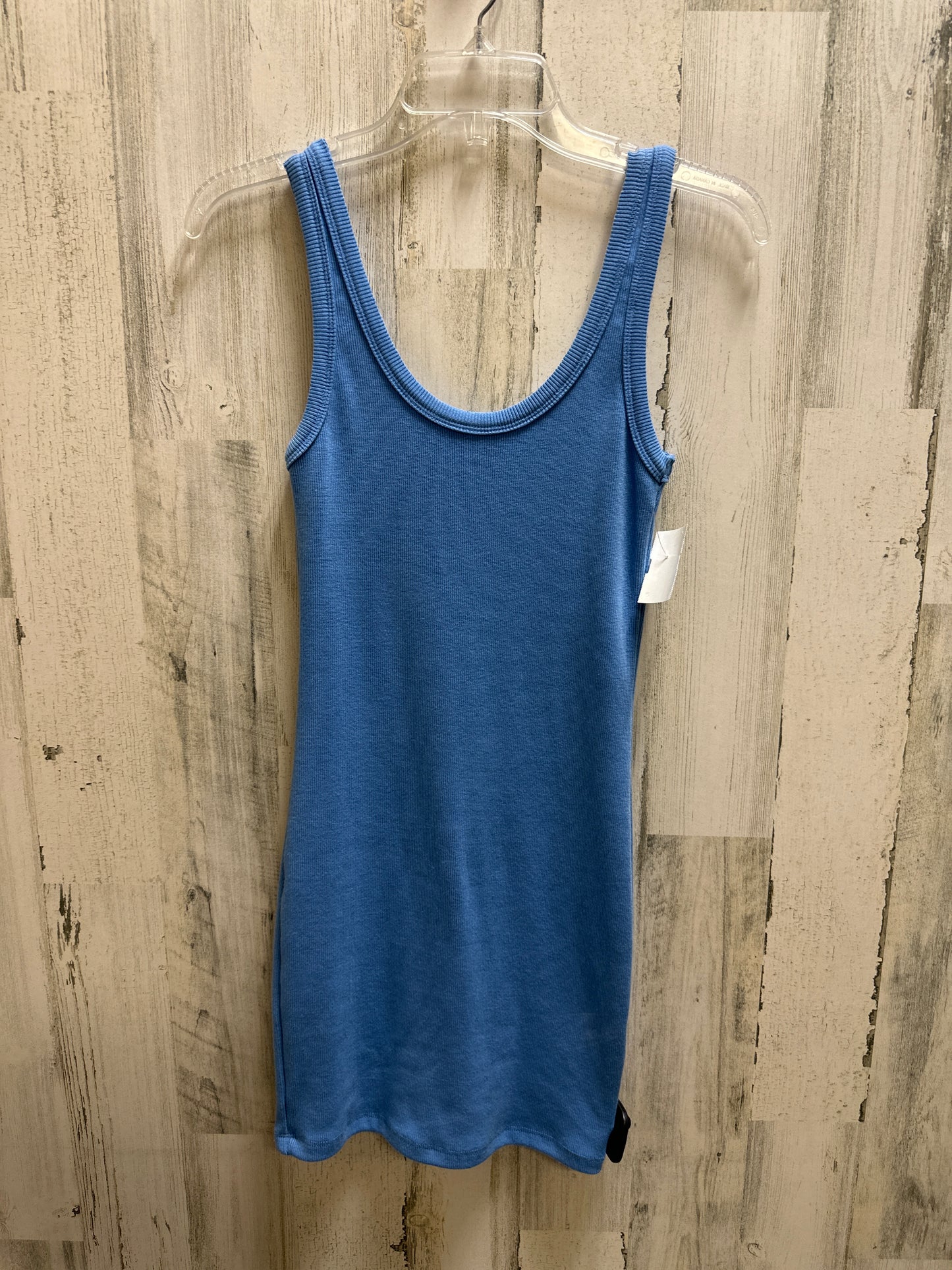 Blue Dress Casual Short Clothes Mentor, Size S