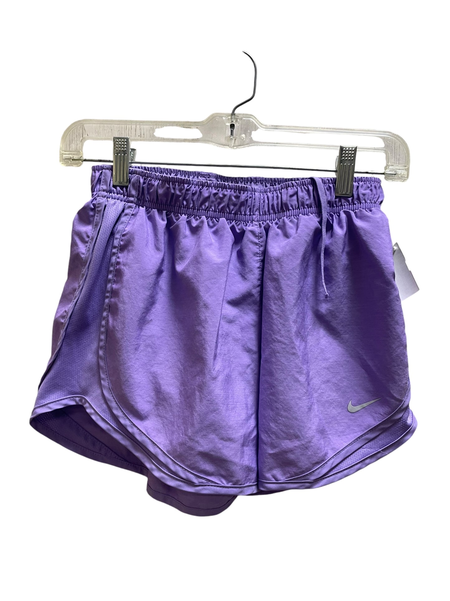 Athletic Shorts By Nike Apparel In Purple, Size: S