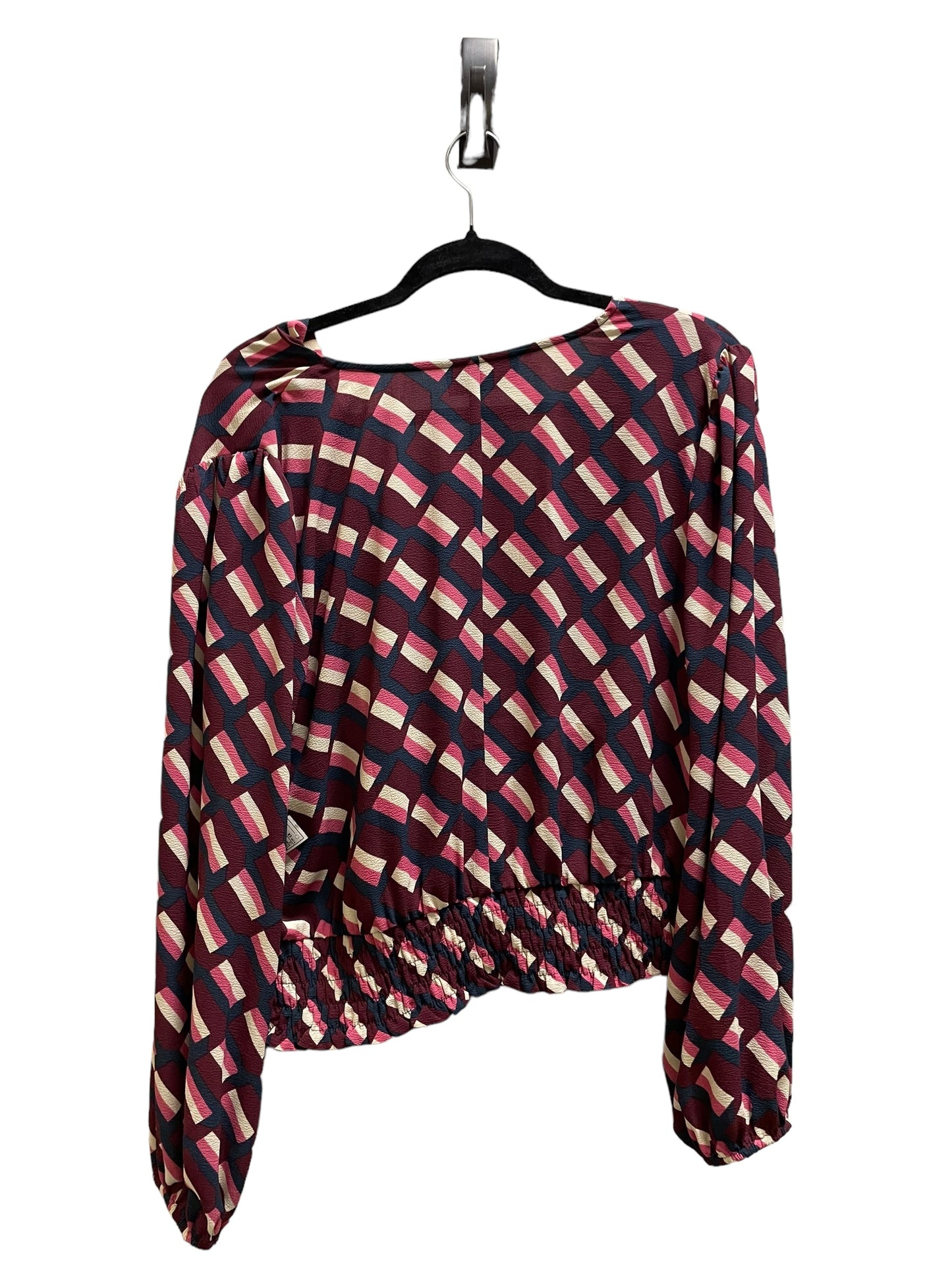 Top Long Sleeve By Lane Bryant In Purple, Size: 1x