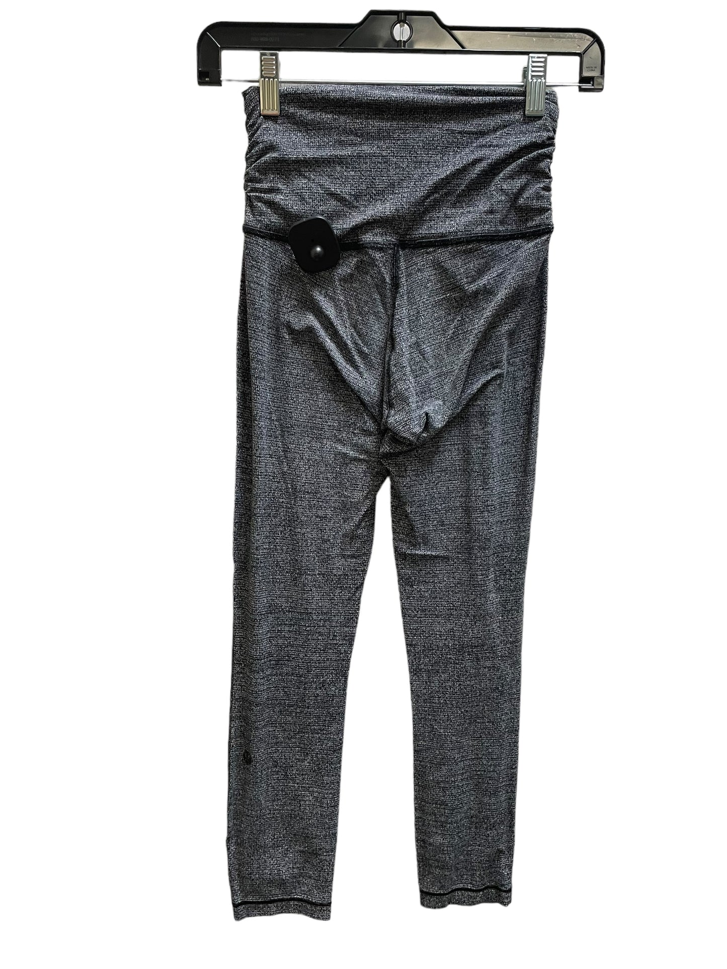 Athletic Leggings By Lululemon In Grey, Size: 2