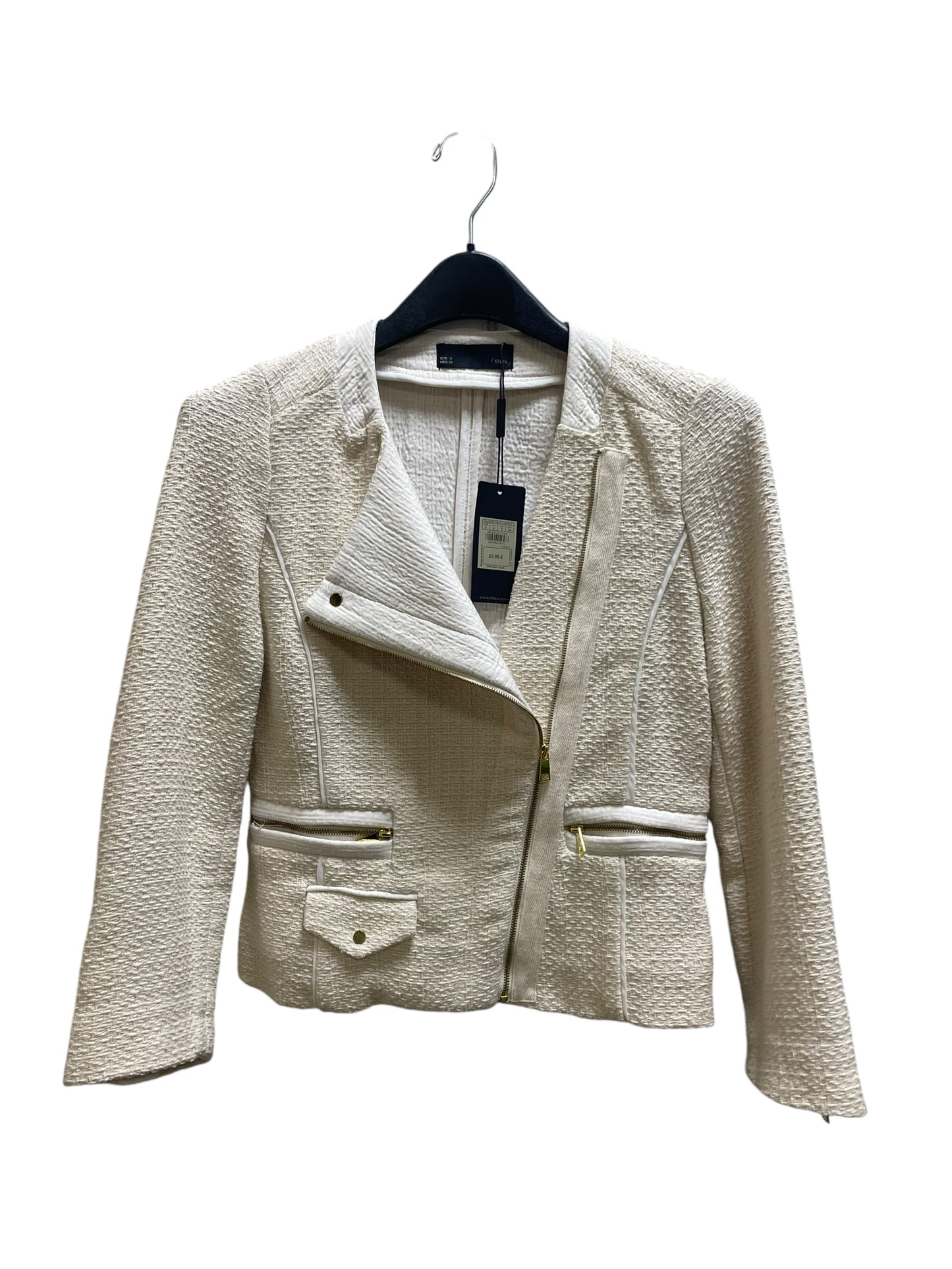 Jacket Other By Clothes Mentor In Cream, Size: S