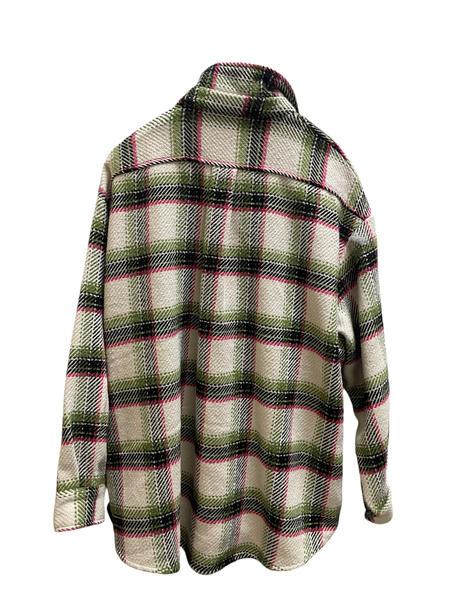 Coat Other By Wild Fable In Plaid Pattern, Size: S