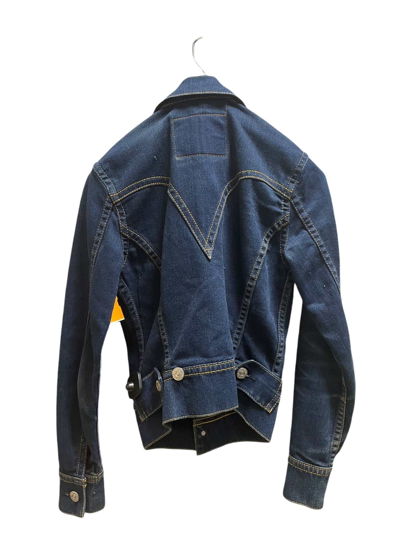 Jacket Denim By Levis In Blue, Size: Xs