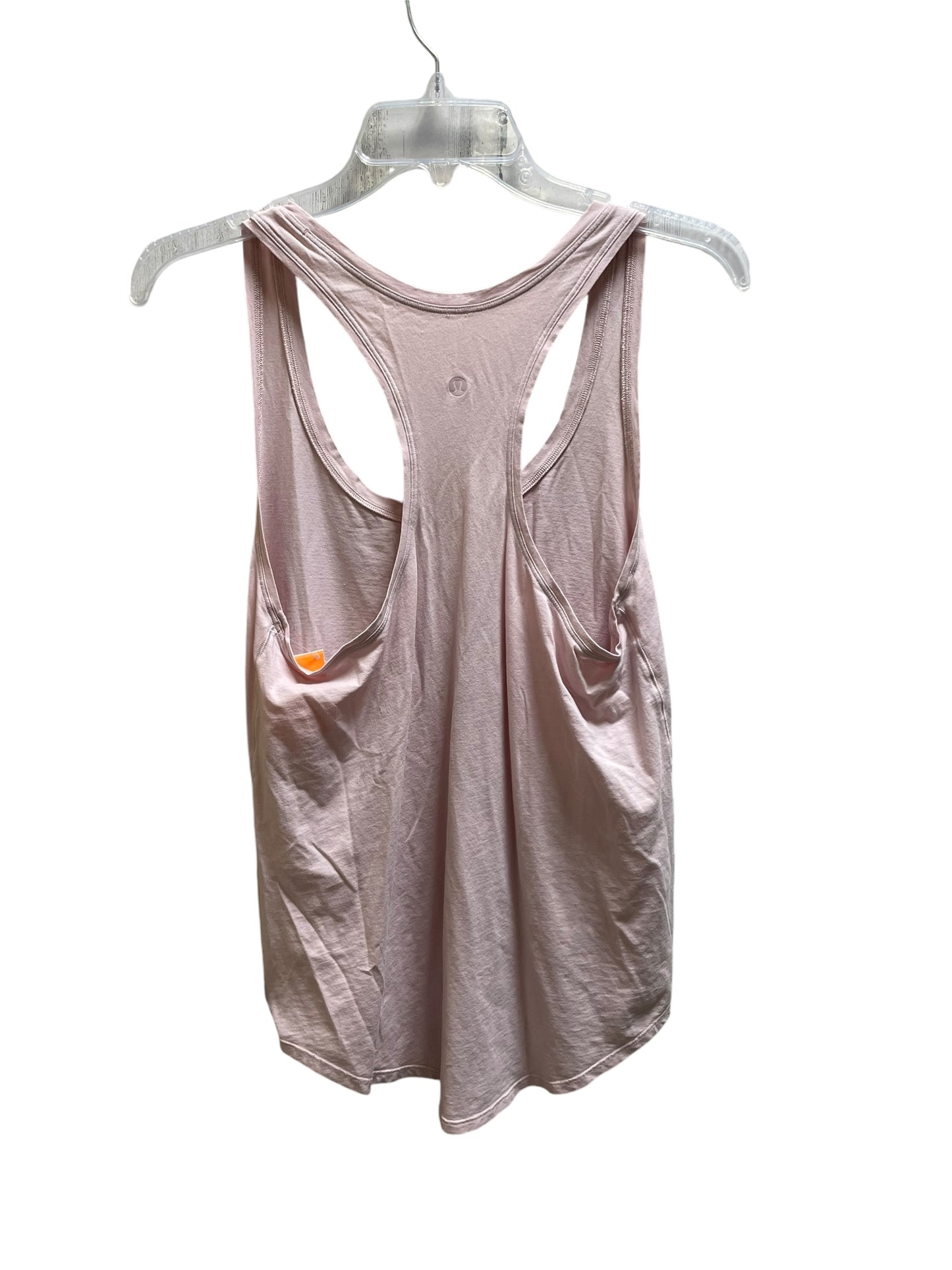 Athletic Tank Top By Lululemon In Pink, Size: 6