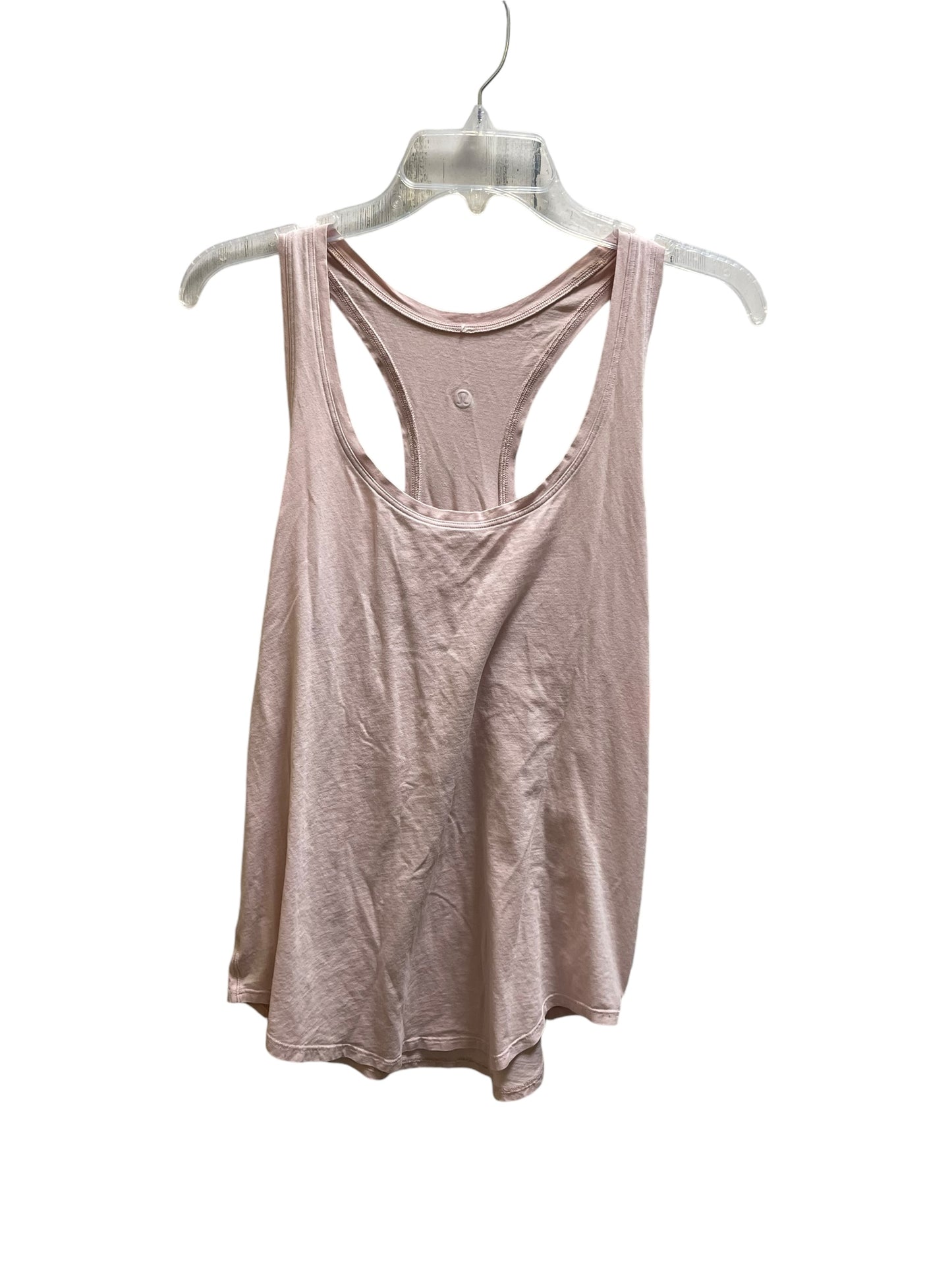 Athletic Tank Top By Lululemon In Pink, Size: 6