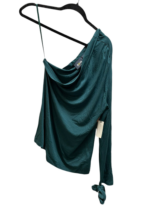 Top Long Sleeve By Maeve In Green, Size: L