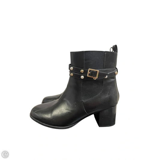 Boots Ankle Heels By Lane Bryant In Black, Size: 11